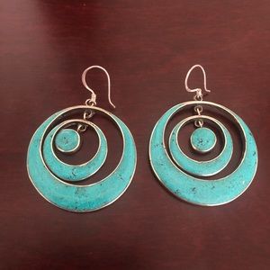 Turquoise earrings